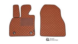 Kilimėliai QuiltyMats Opel Combo 2012-2017 (2 vnt.), Ruda-Ruda /55-12