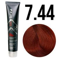 Inebrya plaukų dažai, ilgalaikis dažymas, 100 ml 7/44 vidutinio šviesaus rudo intensyvus varis