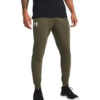 Vyriškos kelnės Under Armour Rival Terry Jogger, chaki spalvos 1380843 390
