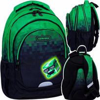 Ergonomiška mokyklinė kuprinė berniukams Minecraft Pixele