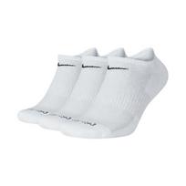 Nike Everyday Plus Cushioned kojinės, 3 poros, baltos, SX6889 100