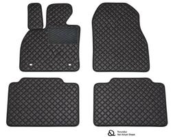 Kilimėliai QuiltyMats Bentley Bentayga 2015-dabar (4 vnt.), Juoda-Juoda /11-14
