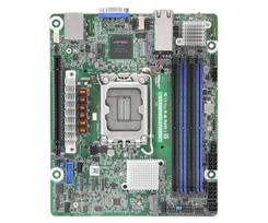 Pagrindinė plokštė Motininė Plokštė - Asrock EC266D4ID-2T/X550 Intel LGA 1700 Mini ITX DDR5 10GbE, Auksas