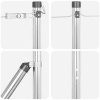 Tvorelių stulpai 13 vnt Ø32 mm 150 cm Cinkuotas plienas
