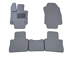 Kilimėliai QuiltyMats Toyota RAV-4 2018-2025 (Hibridas) (5 vnt.), T.pilka-Pilka /33-16