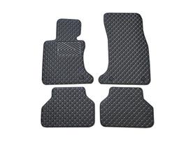 Kilimėliai QuiltyMats BMW 5 ser. 2004-2010 (E60/E61) (4 vnt.), Juoda-Pilka /13-14