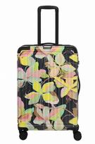 Vidutinis lagaminas 68cm M Cruise Yellow Orchid Print Travelite, Vidutinis lagaminas 68cm M Cruise Yellow Orchid Print Travelite