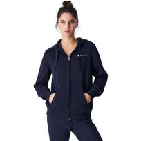 Moteriškas džemperis Champion Full Zip Hoodie, tamsiai mėlynas, 117531 BS501, XS