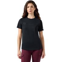 Moteriškas marškinėlis Champion SS Tee, juodos spalvos, 118382 KK001
