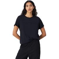 Moteriškas marškinėlis Champion SS Tee, juodos spalvos, 117650 KK001
