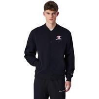 Vyriška Champion džemperis Bomber Sweatshirt, juodas 220269 KK001