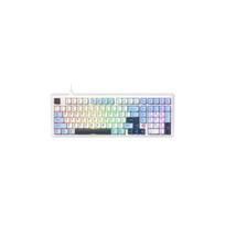Žaidimų Klaviatūra Mechaninė AJAZZ AK980 98% ARGB HotSwap USB-C (Day Dream Switch) Mėlyna Balta Mėlyna