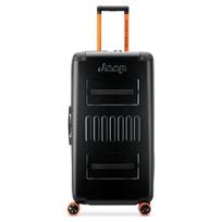 Delsey Jeep JH002B Trunk Suitcase, 80 cm, Black (J0274282800)