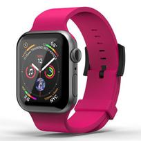 SuperDry Apple Watch band 38/40/41mm Series 4/5/6/7/8/SE/SE 2 silicone pink 41679
