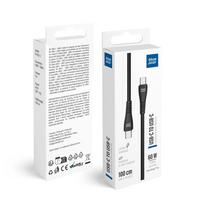 USB-C to USB-C cable, Blue Star 3A 60W QC4.0, 1 m, PJ-DQ1-C, black
