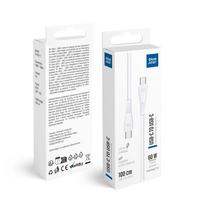 Blue Star USB-C to USB-C Cable, 3A, 60W, QC4.0, 1 m, PJ-DQ1-C, white