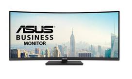 Asus VA34VCPSR Docking Monitor – 34 inch, WQHD (3440x1440), 1500R Curvature, Frameless, USB-C PD 96W, RJ45, USB hub, Low Blue Light, Flicker Free, Ergonomic Design, Wall Mountable, Green Sustainability