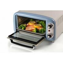 Ariete Mini-Backofen Vintage Blue (weiß/hellblau, 800 Watt, 10 Liter) | 00C391905AR0 | 8003705123670