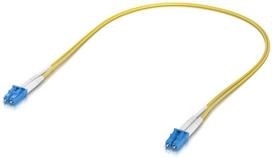 Ubiquiti OS2 Duplex LC UPC Fiber Patch Cable 0.5m 50-pack | UACC-OFC-S2-LULU-0.5M-50