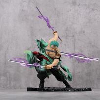 One Piece 10cm Anime Figūrėlė GK Roronoa Zoro Trys kardai Sa-maximum Manga Anime Statula Veiksmo figūrėlė Kolekcinis modelis Žaislas vaikams