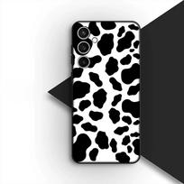 Cover for Samsung Galaxy S10 S8 S9 Plus A33 A34 A31 70 A71 A72 Note 20 9 8 S10E Casing Silicone Phone Case Cartoon Art Cow Print Galaxy S10