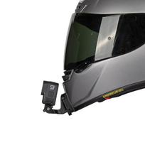 Neino Action kameros smakro laikiklis SHOEI X14 motociklo šalmui, suderinamas su GoPro ir kitais (Nino) (XS/S/M dydžiai) - fotoaparatai. pilka spalva
