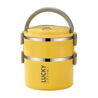 Multi-tiers Anti Rust Bento Boxes Odor Free for Creative Lunch Jar Heat Resistan