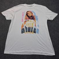 Britney Spears T Shirt Adult Size 2XL XXL White Vintage Retro Style 90s Y2K XL