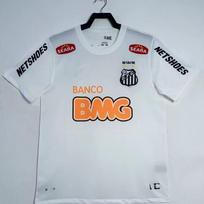 Retro Neymar Santos FC Marškinėliai #11 - Klasikiniai trumpomis rankovėmis siuvinėti futbolo marškinėliai XL