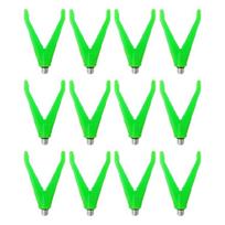 12pcs Fishing Rod Bracket Replacement Carp Rod Stand Fishing Grip Grip Head Holder Carp Fishing Rod Rest Head