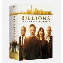 Milijardai: Visas sezonų rinkinys 1–7 (DVD, 28 diskų rinkinys) angliška versija