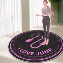 Round TPE Silent Jump Rope Mat