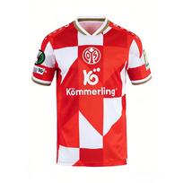 2026 Mainz 05 išvykos futbolo marškinėliai vyriški trumparankoviai kvėpuojantys minkšti gerbėjų versija rungtynių treniruočių futbolo marškinėliai suaugusiems banglenčių marškinėliai S