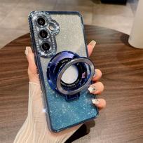 Blizgučių žiedo dėklas Samsung Galaxy S26 Ultra S25 S24 S23 S22 Plus A15 A16 A26 A36 A56 A35 A55 A25 A12 A13 A14 A34 A54 For Galaxy A15
