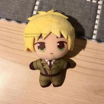 10cm Hetalia Ašies Valstybės Mini pliušinė lėlė pakabukas Alfred F. Jones Arthur Kirkland Cosplay minkštas žaislas anime gerbėjams black