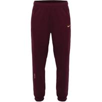 Nike NOCTA Fleece CS Vyriškos kelnės tamsiai burokėlių/citrinos spalvos HM5764-638 XS