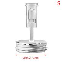 86mm/70mm Wide Mouth Mason Jar Fermentation Lid Keep Food Submerged Kit