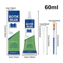 Knygų klijai 60 ml Skaidrūs knygų rišimo klijai Lankstūs popieriaus klijai vokams, atvirukams, popieriaus gaminiams, „pasidaryk pats“, scrapbooking reikmenims blue