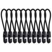 10 vnt. 10/15/25 cm Elastingas Bungee Cord rinkinys Surištas lynas Didelis elastingumas Bagažo dirželiai Lynas Dviračiams Pritvirtinimo virvės Kempingui ir Automobiliams Virvė T