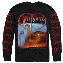 OBITUARY Mirštantis nuo visko Marškinėliai NAUJA! Recidyvas LS4729 XXL