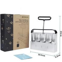 Handheld Seedling Soil Blocker 2-inch Soil Block Maker Durable & Eco-friendly for Garden Prep Seedlings Cuttings Greenhouse Tool