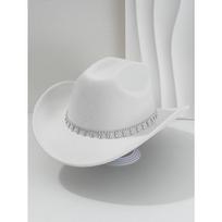 Mary Vyriška ir moteriška Panama stiliaus fedora, moteriška skrybėlaitė su asmeniniu akcentu, vandens lašo formos cirkonio papuošalai, arbatos vakarėlio dovanos M（56-58cm） kupranugaris