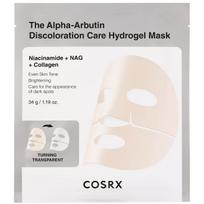 COSRX The Alpha-Arbutin Discoloration Care Hydrogel Mask 34 g brightening hydrogel mask