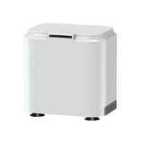 3 viename Filtras vėžliams esant žemam vandens lygiui, Tylus plastikinis krioklio filtras vėžliams, 2W Mini filtras vėžlių akvariumui balta