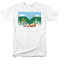 South Park  Bus Stop  T-Shirt - to 5X 4XL