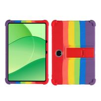Minkštas silikoninis dėklas OnePlus Pad Lite 2025 11  2 Pro 3 13.2  12.1  Go 11.61  su reguliuojamu stoveliu, saugus vaikams, smūgiams atsparus korpusas Pad2Pro2025-13.2inch