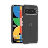 For Google Pixel 10 9 Pro XL 9A 8 Pro 8A 7A 6A Strong Magnetic For Magsafe Shockproof Acrylic Wireless Charging Clear Cover Pc + tpu&Google Pixel 6a
