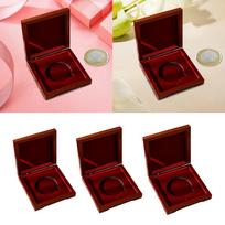 Coin Presentation Display Box,Medal Box,Inside Diameter 45mm Commemorative Coin Holder for Souvenir Jewelry 10x10x3.2cm