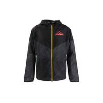 Nike Windrunner su gobtuvu takų bėgimo striukė vyriška Juoda CQ7962-010 L