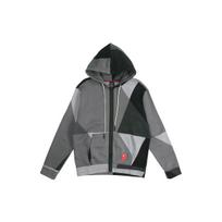 Nike Men's Kyrie Irving Colorblock Zipper Hooded Jacket 'Grey' BV9286-010 M